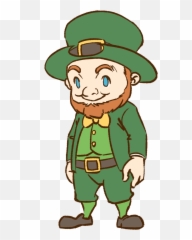 Cute Leprechaun Clipart - Emoji