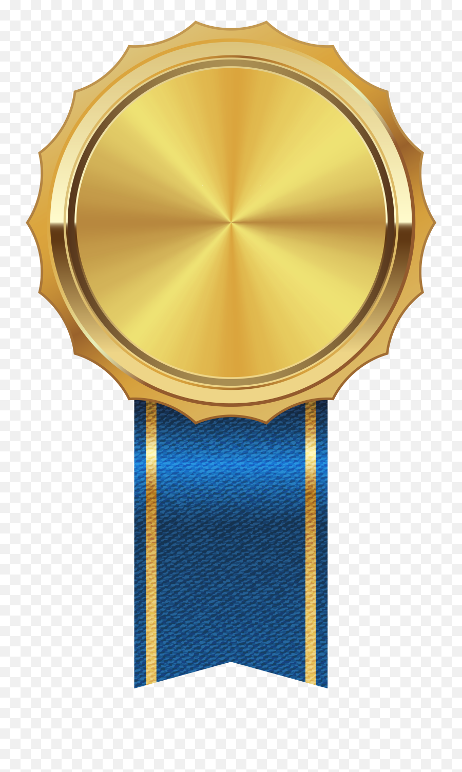 1887 Medal Free Clipart - Gold Blue Ribbon Png Emoji,Gold Medal Emoji