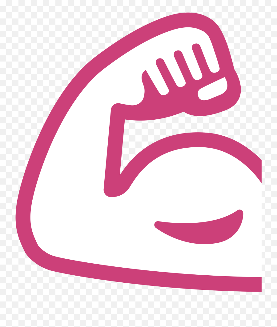 Muscle Emoji Clipart,Flex Emoji