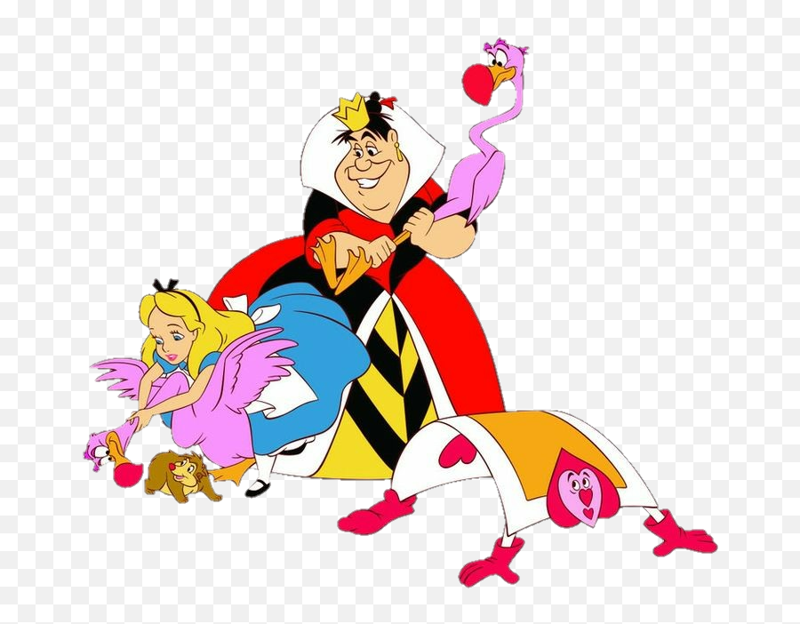 Character Movies Movie - Disney Alice In Wonderland Croquet Emoji,Movie Queen Emoji