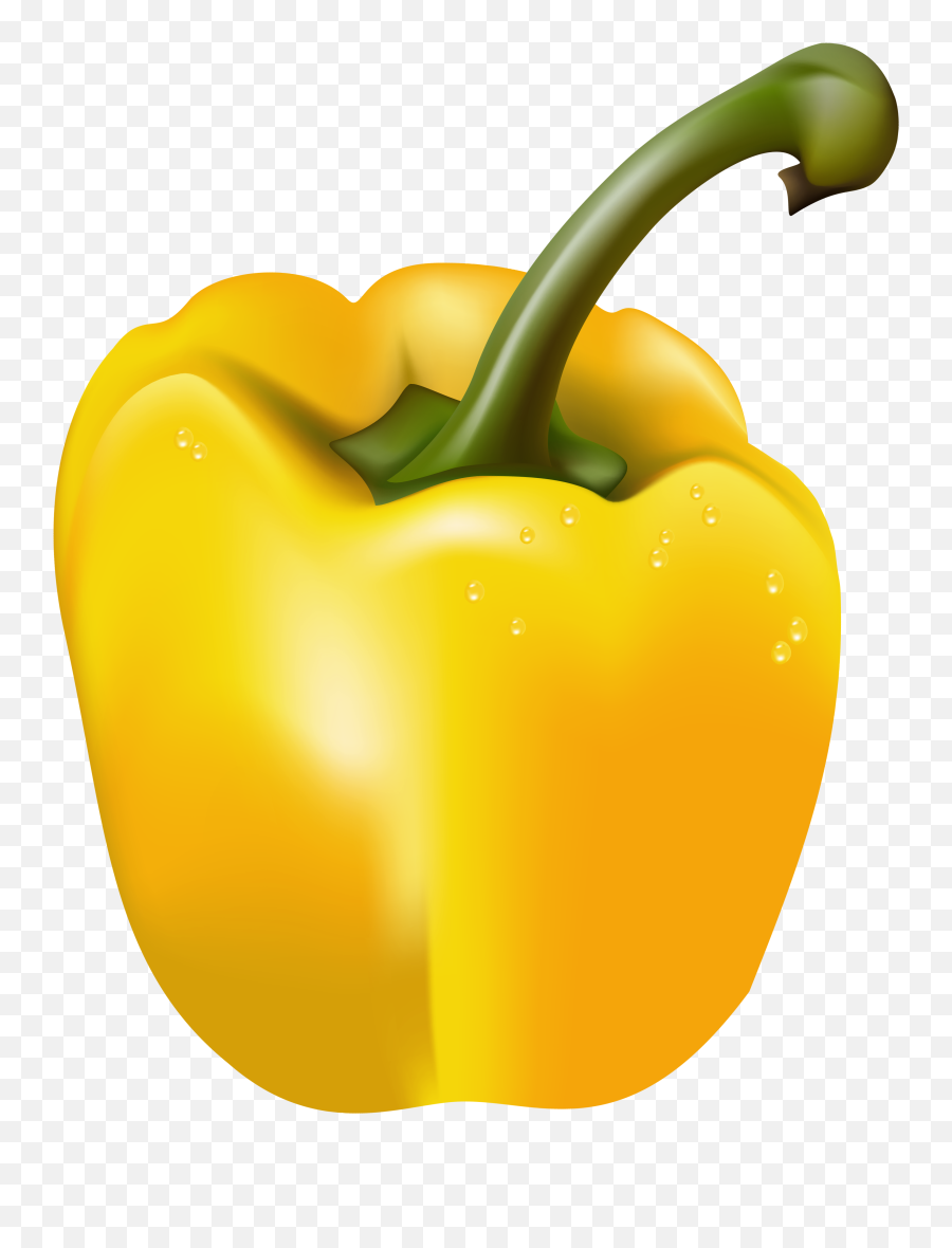 Bell Pepper Yellow Pepper Chili Pepper - Yellow Pepper Clipart Emoji,Bell Pepper Emoji