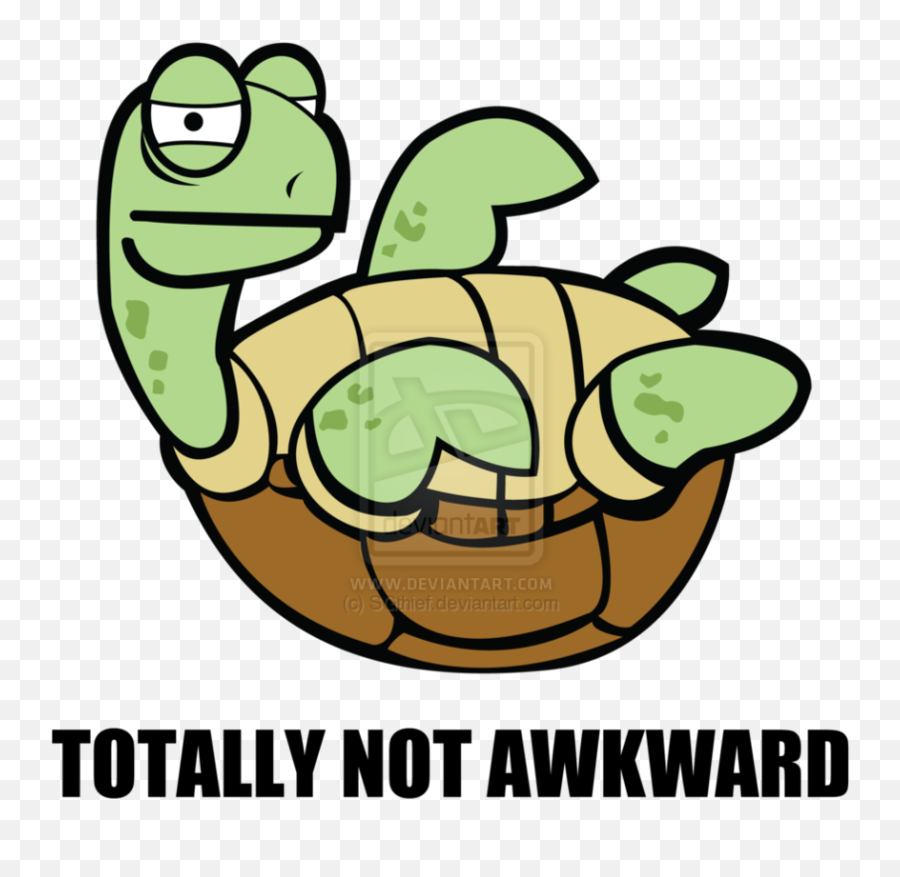 One Day Introverts Will Conquer The - Awkward Turtle Emoji,Awkward Turtle Emoji