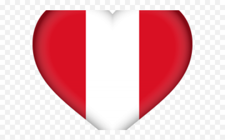 Peru Flag Clipart Heart - Heart Emoji,Peru Flag Emoji