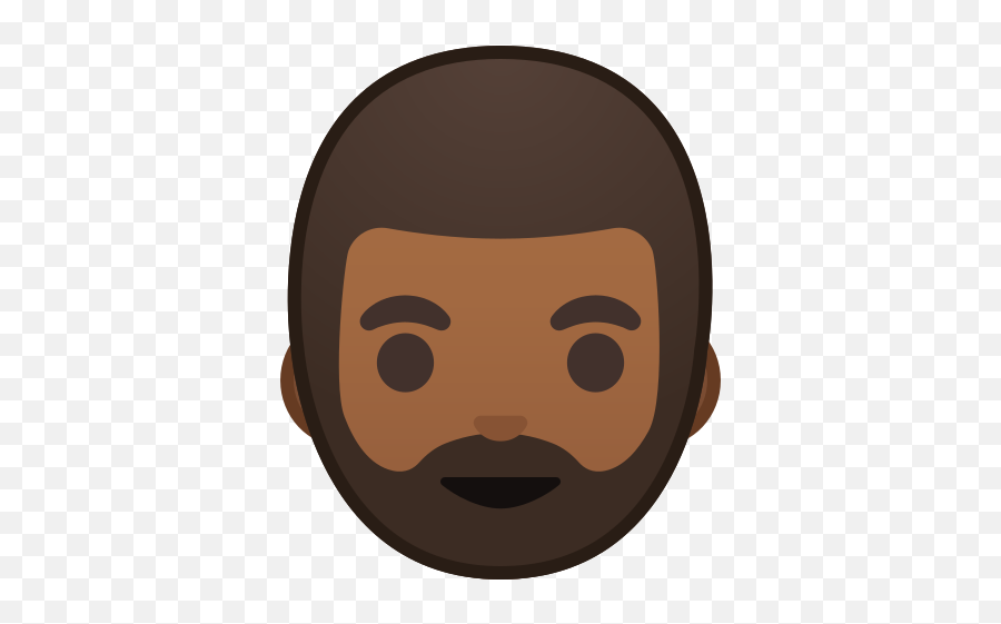 Medium - Hombre Emoji,Bearded Emoji
