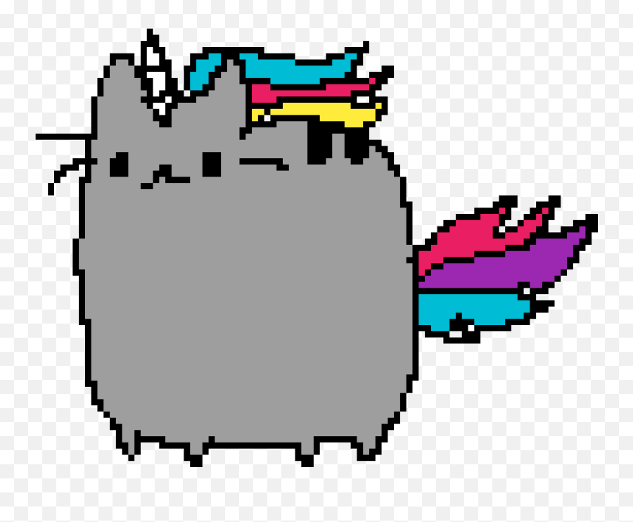 Pusheen Nyan Cat Gif Drawing - Gif Emoji,Nyan Cat Emoji