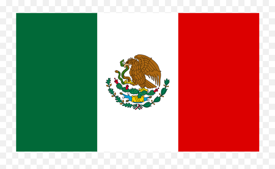 Mexico White Green Red Flag - Mexico Flag Emoji,Chile Flag Emoji