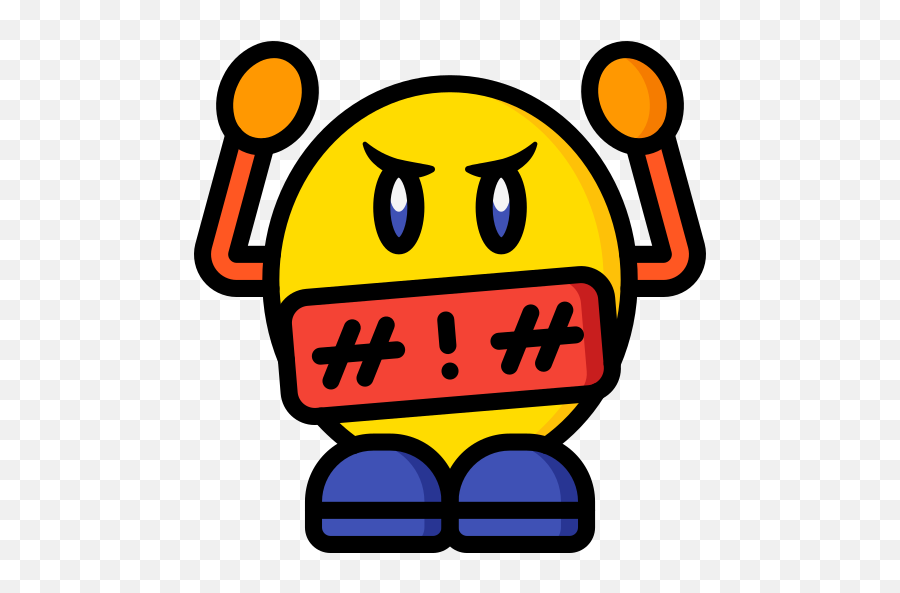 Swearing - Icono De Frustración Png Emoji,Swearing Emoji