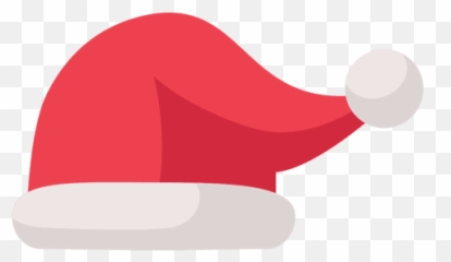 Funny surprised santa emoticon - Transparent PNG u0026 SVG Christmas Hat Icon Png Emoji