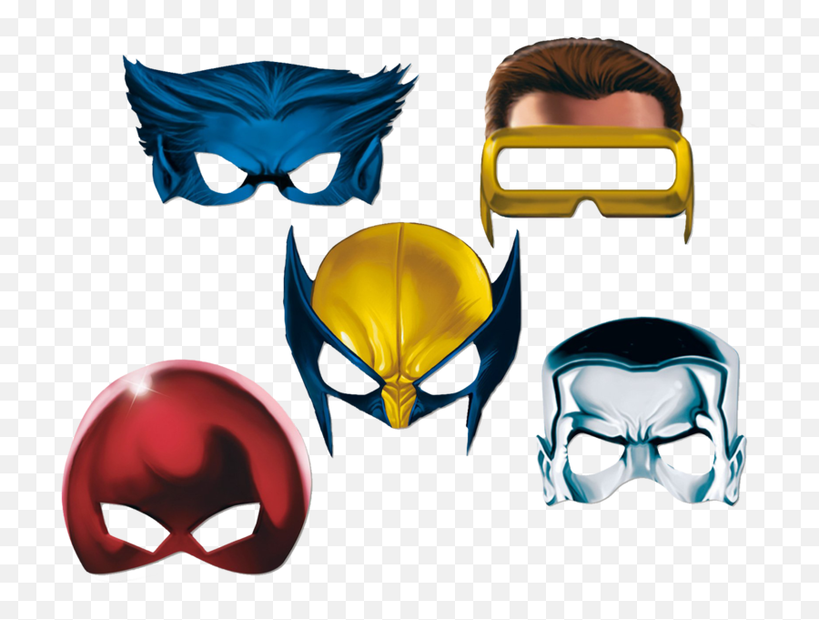 X Men Masks - X Men Mask Png Emoji,X Men Emoji
