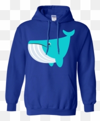 Whale Emoji Hoodie