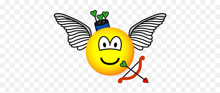 Cupid Emoticon Emoticons Emofacescom - Twister Trailers Logo Emoji,Smily Emoticons