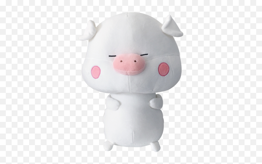Cute Pig Doll Plush Toy Piggy Doll To - Stuffed Toy Emoji,Woman And Pig Emoji