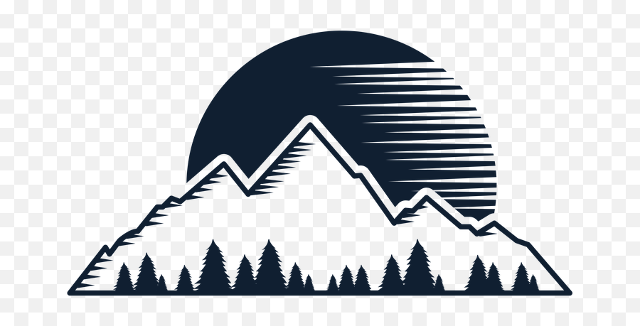 Download Mountain Hike Hiking Outdoor Nature Landscape - Silhouette Mountain Clipart Png Emoji,Mountain Emoji Transparent
