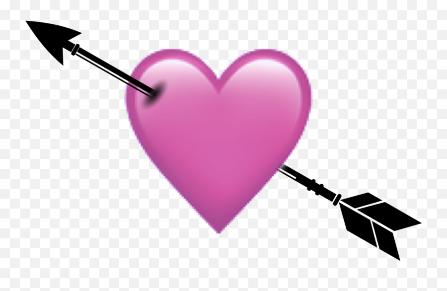 Heart Arrow Iphone Emoji Sticker By Norak - Girly,Arrow Up Emoji