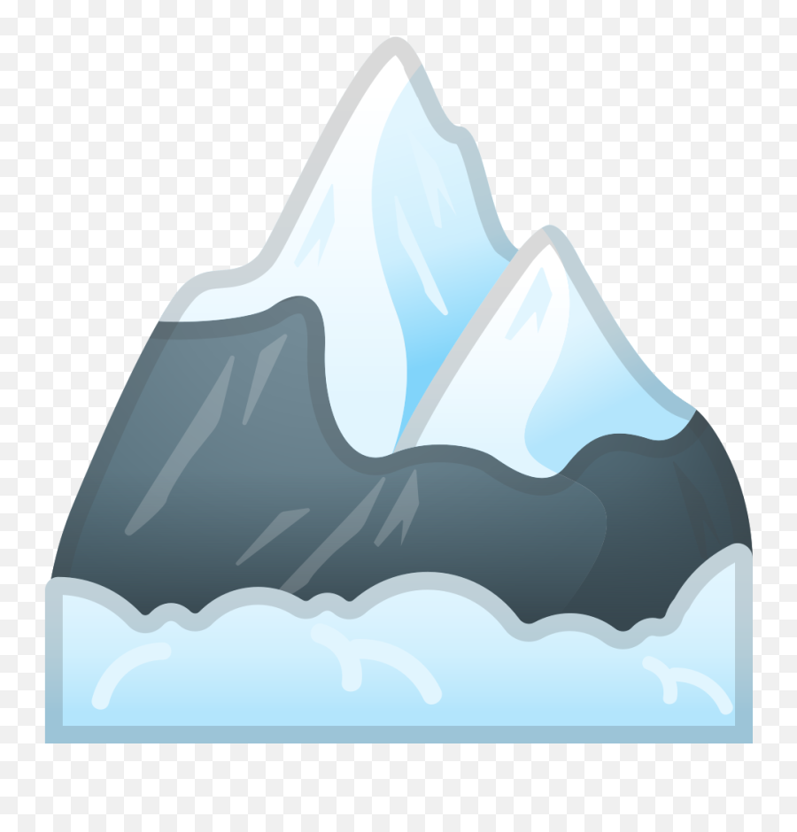 Ice Clipart Ice Rock Ice Ice Rock Transparent Free For - Emoji Mountain,Ice Emoji