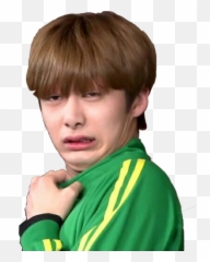 Derp Face Png - Hyungwon Monstax Derp Face Meme Kpop Monsta X Meme Png Emoji,Derp Emoticon