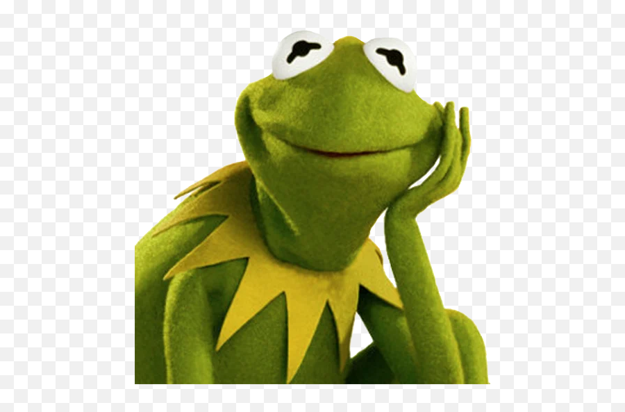 New Stickers Memes Kermit - Kermit The Frog Posing Emoji,Kermit The Frog Emoji