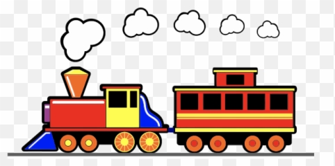 Toy Train - Smoke Clipart Png Emoji