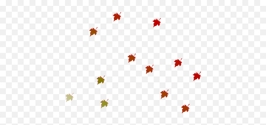 Fall Leaves Stickers For Android Ios - Falling Leaves Gif Transparent Emoji,Emoji Leaf And Pig