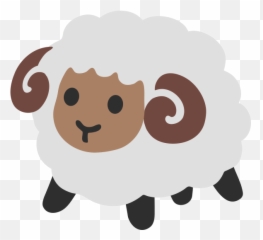 Emoji U1f40f - Ram Emoji,Goat Emoji