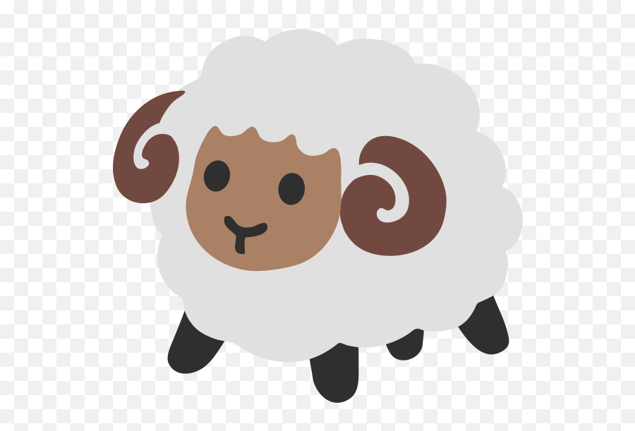 Emoji U1f40f - Ram Emoji,Goat Emoji
