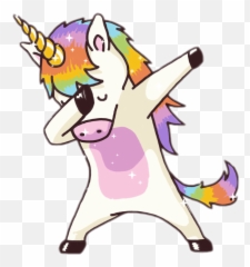 Dabbing Unicorn Wallpapers - Unicorn Transparent Emoji,Dabbing Emoji