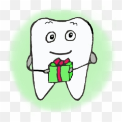 Tooth Cute Stickers - Cartoon Emoji