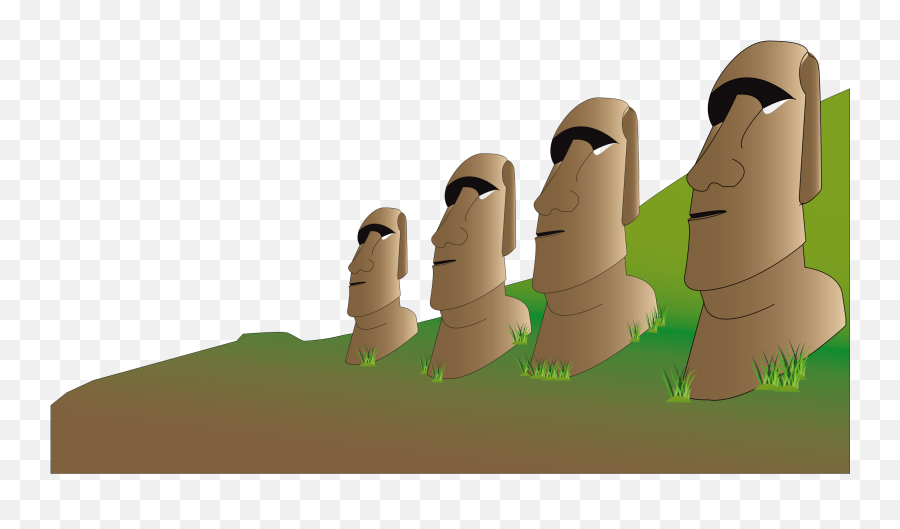 5173 Island Free Clipart - Easter Island Moais Clipart Emoji,Moai Emoji