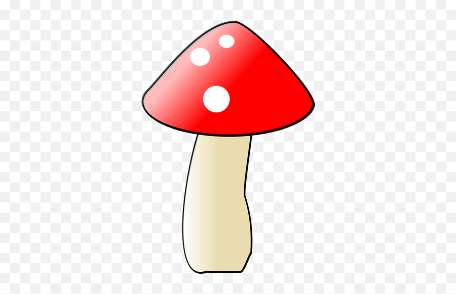 Vector Drawing Of 2d Mushroom - Cartoon Mushroom Emoji,Disney Emoji Characters