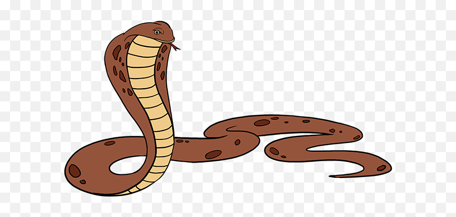 King Cobra Drawing Png - Snake Easy Emoji,Snake Emoji Transparent