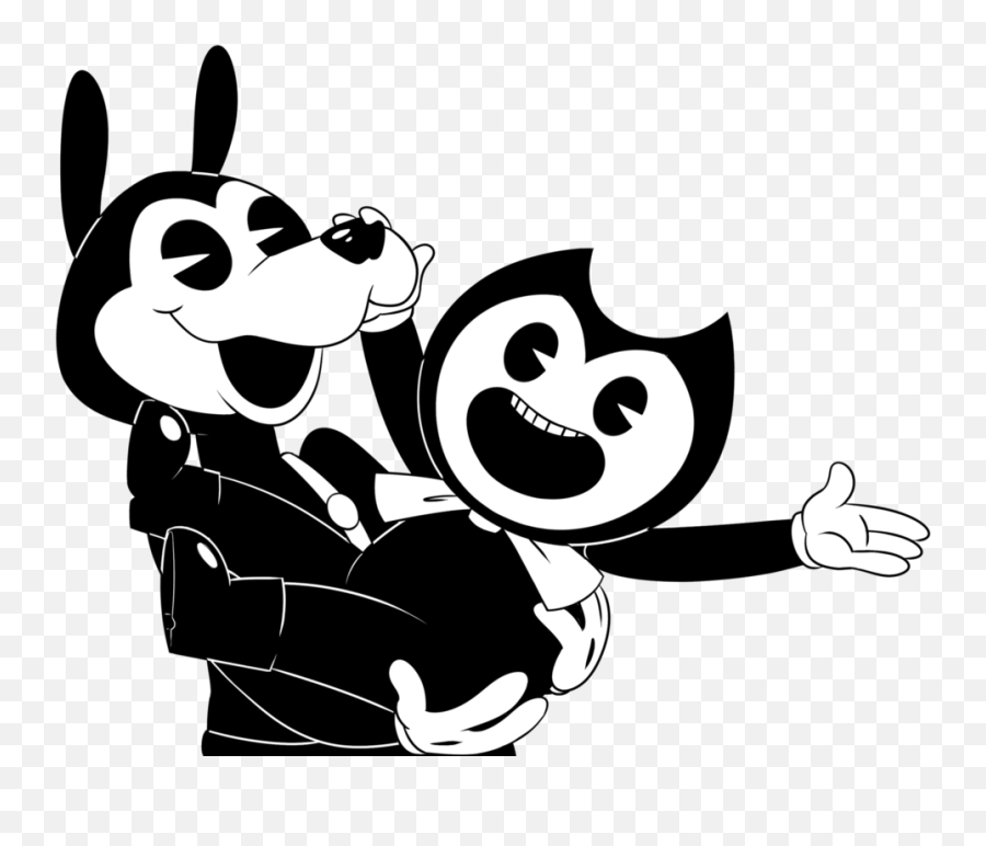 The Emoji Kings Bendy And Boris - Bendy And The Ink Machine,Beaver Emoji