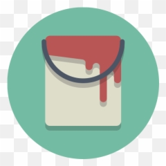Paint Bucket Icon Of Flat Style - Can Paint Icon Emoji,Paint Bucket Emoji