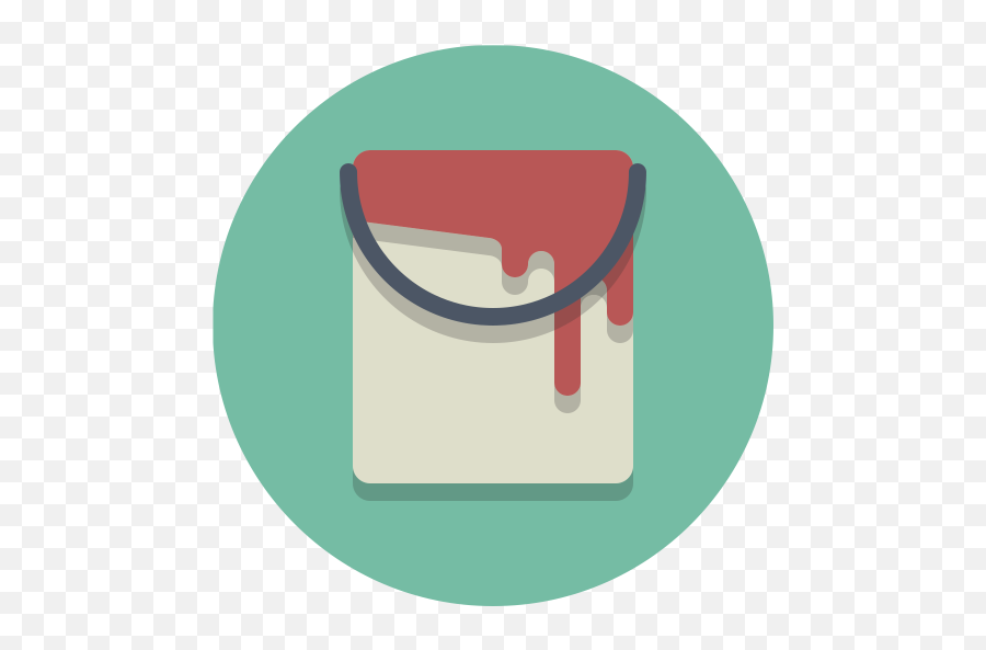 Paint Bucket Icon Of Flat Style - Can Paint Icon Emoji,Paint Bucket Emoji