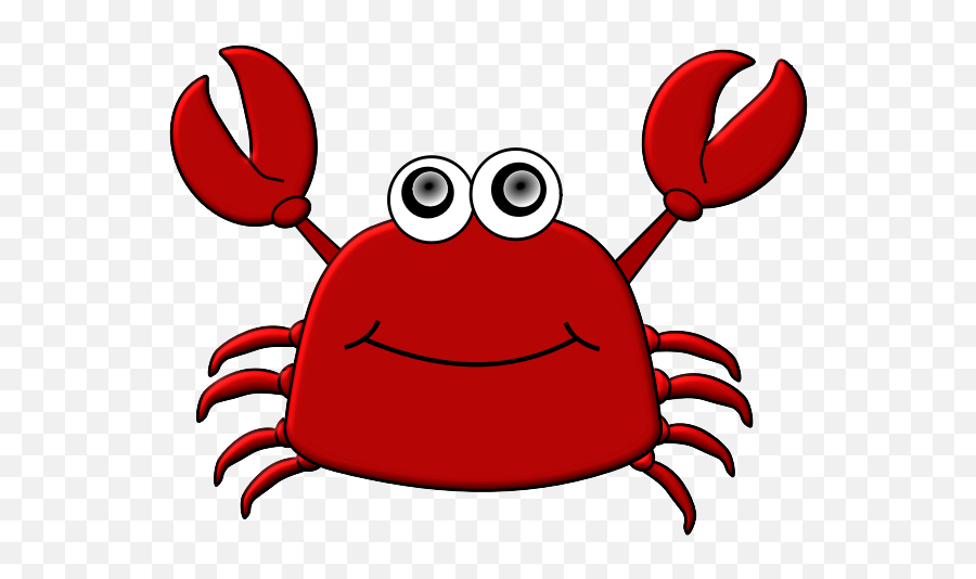 Cartoon Crab - Clipart Of Crab Emoji,Easter Island Emoji