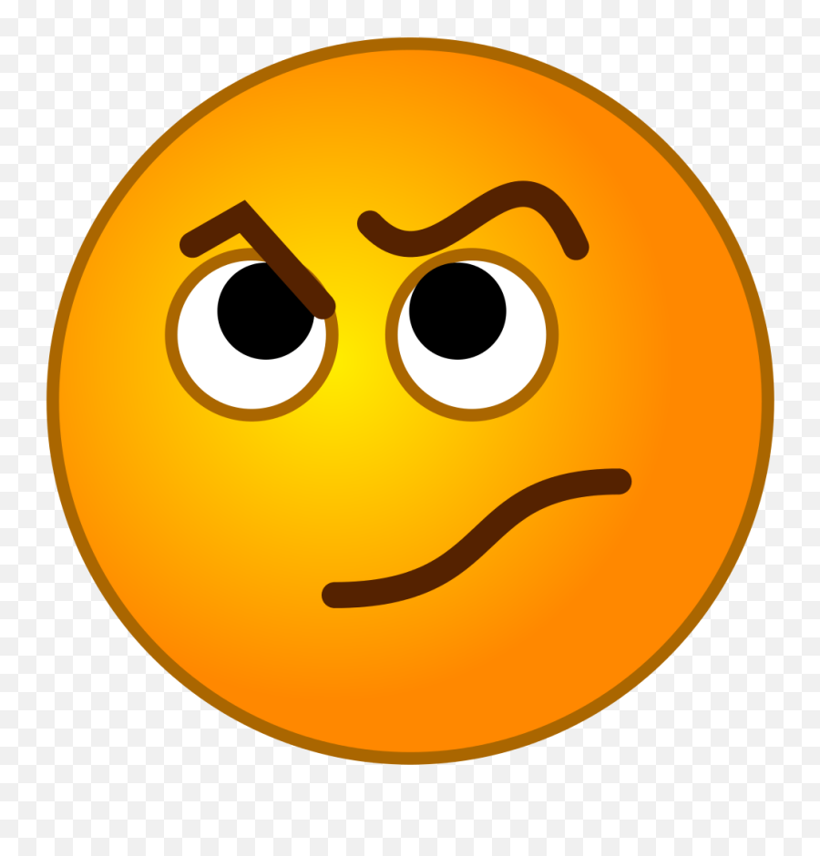 Smirc - Don T Like Clipart Emoji,Trump Emoji