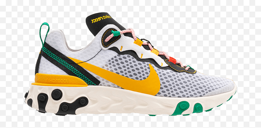 React Element 55 U0027doernbecheru0027 2019 - Nike Cv2592 600 Goat Nike React Element 55 White University Gold Black Emoji,Sneaker Emoji