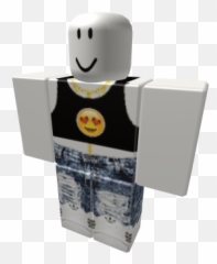 Emoji Tank Top With Acid Wash Jeans And - Mountain Dew Roblox,Jeans Emoji