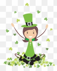 Leprechaun Clipart Gif - Saint Day Emoji,Irish Dance Emoji