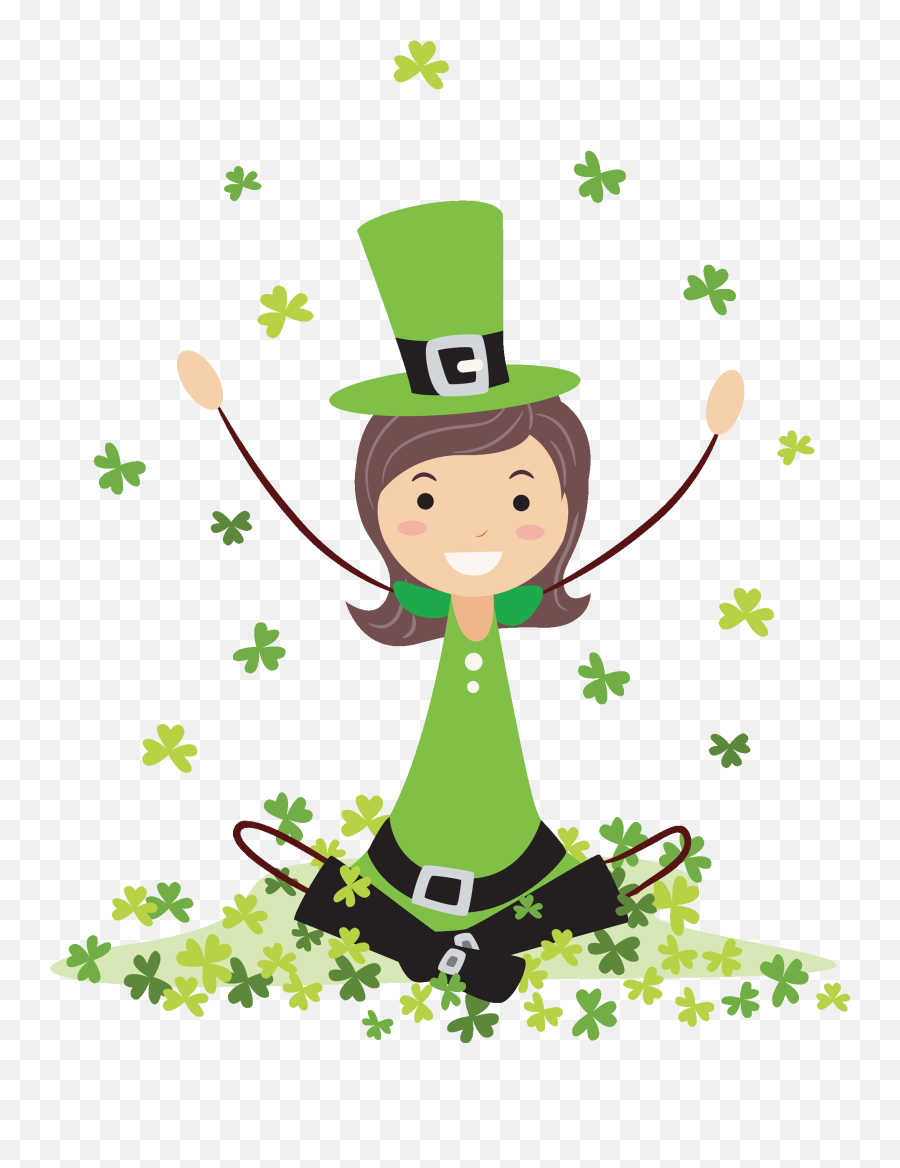 Leprechaun Clipart Gif - Saint Day Emoji,Irish Dance Emoji