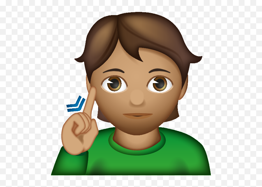 Emoji - Cartoon,Deaf Emoji