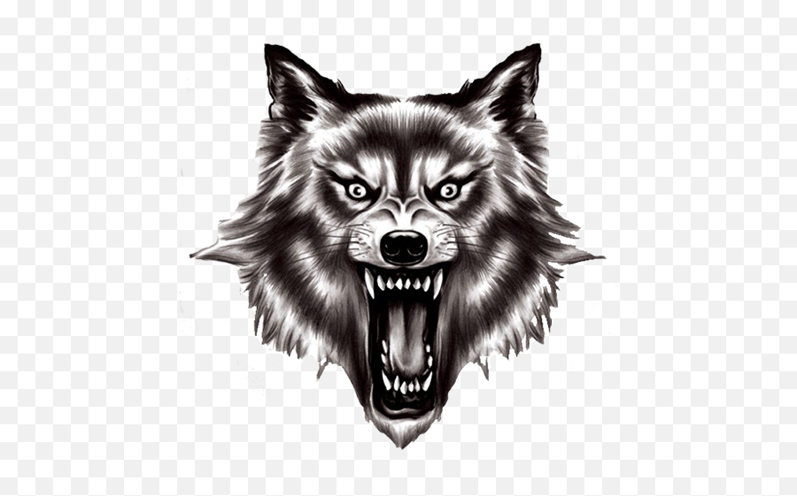 Werewolf Wolf Fantasy Fantasy - Wolf Head Transparent Background Emoji,Werewolf Emoji