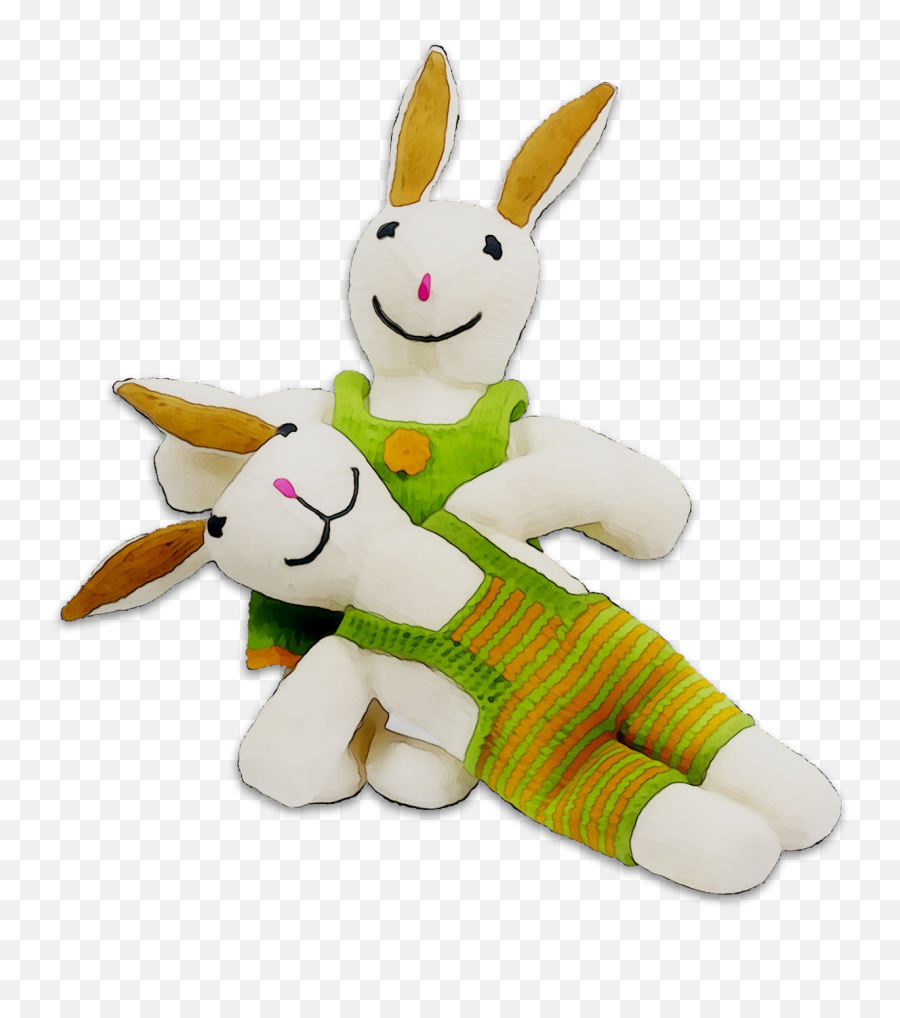 Animals Cuddly Plush Stuffed Toys - Stuffed Toy Emoji,Easter Bunny Emoticon Free