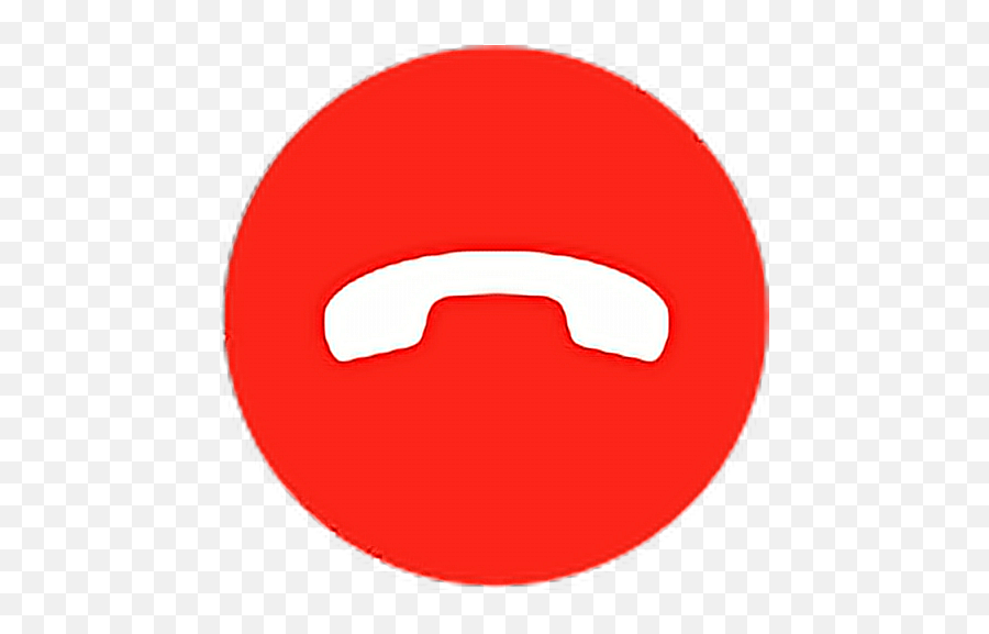 Phonecall Phone Facetime Stop Call Red Icon Icon Apple - Red Call Icon Iphone Emoji,Stop Sign Emoji Iphone