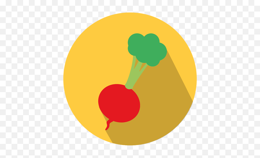 Radish Circle Icon - Radish Circle Emoji,Radish Emoji