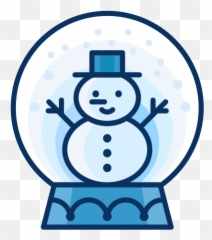 Man Snow snowman snowglobe decoration Decorate icon - Snowman Icon Emoji