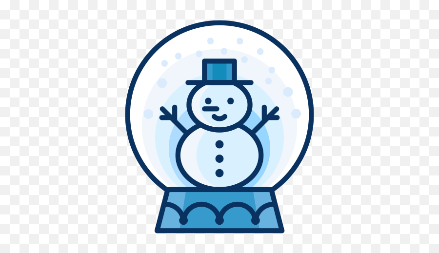 Man Snow Snowman Snowglobe Decoration Decorate Icon - Snowman Icon Emoji,Snow Emoticon