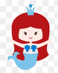 Princesas E Fadas 2 - Sirenas De Caricatura Emoji,Little Mermaid Emoji