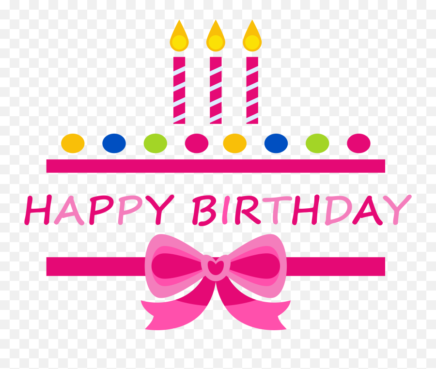 Happy Birthday Clip Art - Birthday To You Clip Art Emoji,Birthday Cake Emoticon Facebook