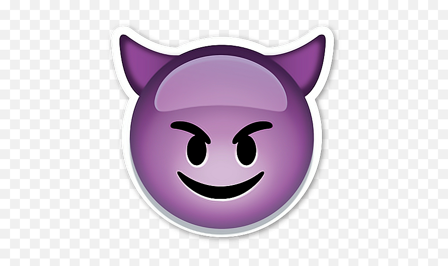 Emoji Emojis Enojado - Devil Emoji,Emoticons Enojado