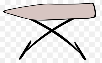 Laundry Washing Machine Illustrations - Ironing Board Clip Art Emoji
